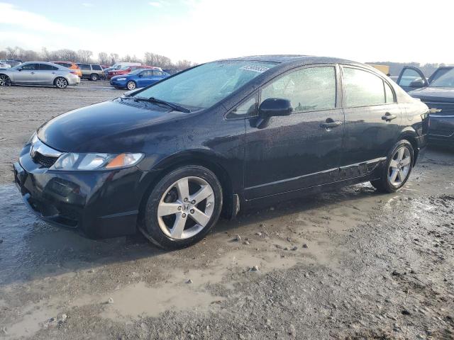 2HGFA16659H100629 - 2009 HONDA CIVIC LX-S BLACK photo 1