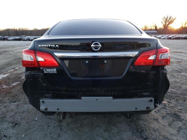 3N1AB7AP7KY456575 - 2019 NISSAN SENTRA S BLACK photo 6