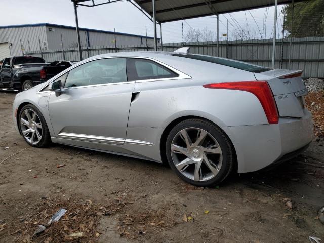 1G6RM1E4XEU602131 - 2014 CADILLAC ELR LUXURY SILVER photo 2