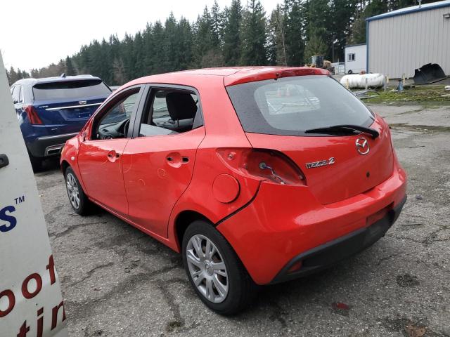 JM1DE1KZ7E0186504 - 2014 MAZDA MAZDA2 SPORT RED photo 2