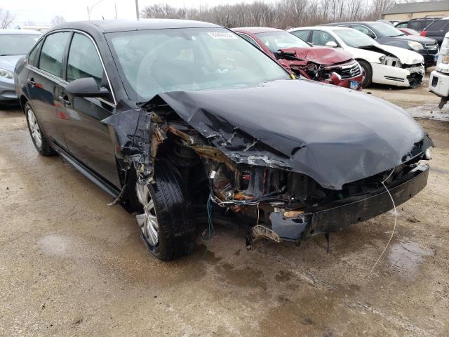 2G1WB57N091205458 - 2009 CHEVROLET IMPALA LS BLACK photo 4