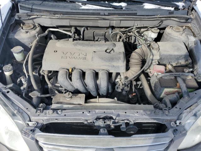 1NXBR32E33Z179782 - 2003 TOYOTA COROLLA CE GRAY photo 11