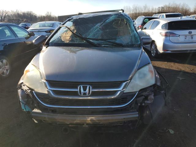 5J6RE3H77BL033956 - 2011 HONDA CR-V EXL GRAY photo 5