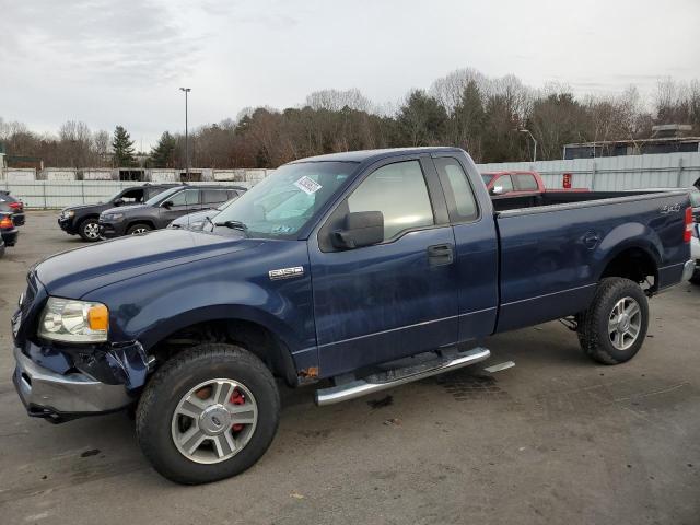 1FTRF14566KE01695 - 2006 FORD F150 BLUE photo 1