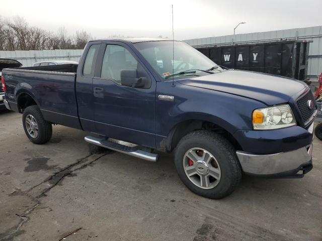 1FTRF14566KE01695 - 2006 FORD F150 BLUE photo 4