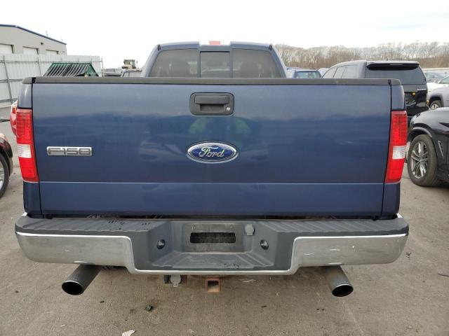 1FTRF14566KE01695 - 2006 FORD F150 BLUE photo 6