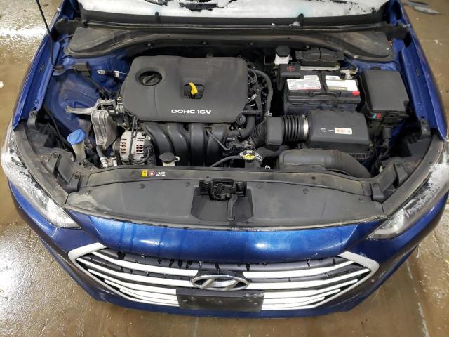 5NPD84LF7JH230463 - 2018 HYUNDAI ELANTRA SEL BLUE photo 11