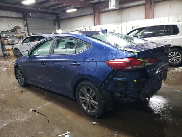 5NPD84LF7JH230463 - 2018 HYUNDAI ELANTRA SEL BLUE photo 2