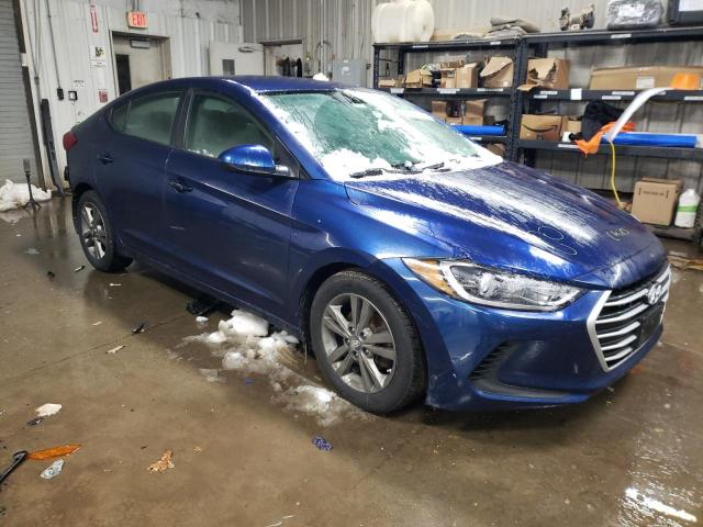 5NPD84LF7JH230463 - 2018 HYUNDAI ELANTRA SEL BLUE photo 4