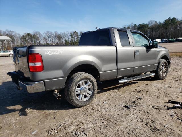 1FTPX14V18FA13077 - 2008 FORD F150 CHARCOAL photo 3