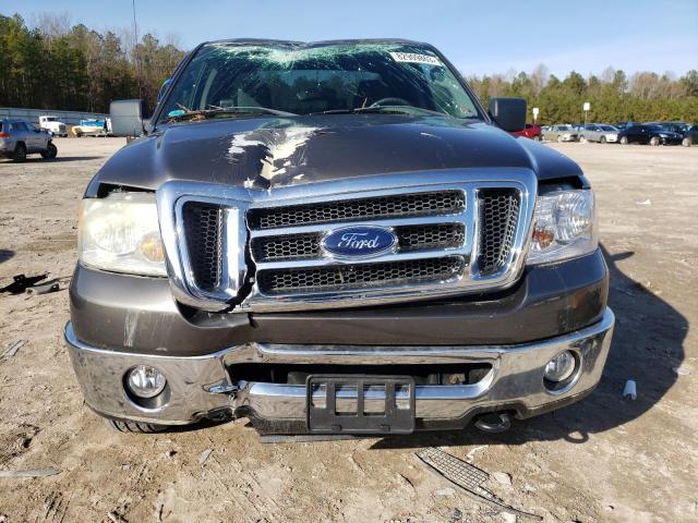 1FTPX14V18FA13077 - 2008 FORD F150 CHARCOAL photo 5