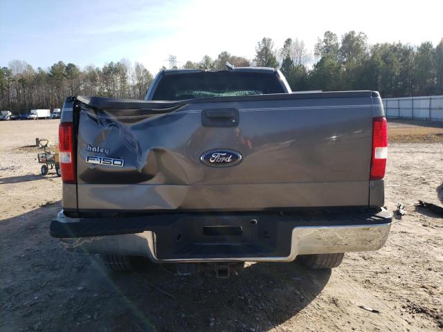 1FTPX14V18FA13077 - 2008 FORD F150 CHARCOAL photo 6