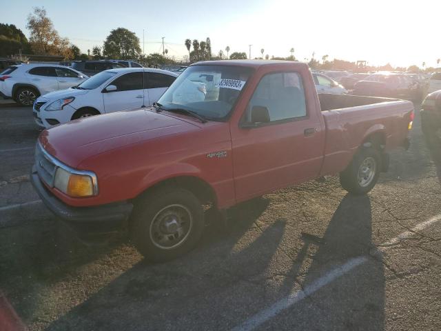 1FTCR10A9SPA51489 - 1995 FORD RANGER RED photo 1