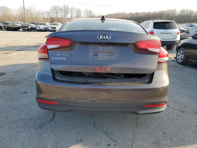 3KPFL4A79JE212408 - 2018 KIA FORTE LX BROWN photo 6