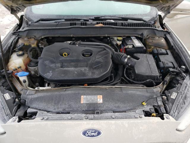 3FA6P0T93GR137398 - 2016 FORD FUSION SE TAN photo 11