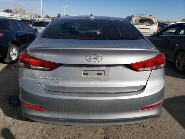 5NPD74LF3HH150204 - 2017 HYUNDAI ELANTRA SE SILVER photo 6