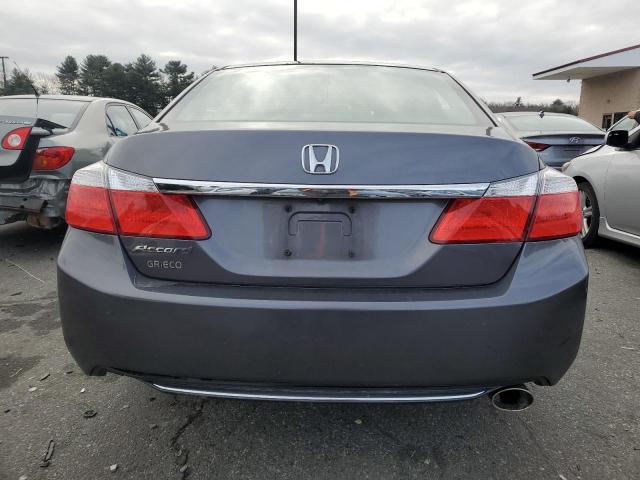 1HGCR2F35FA000144 - 2015 HONDA ACCORD LX GRAY photo 6