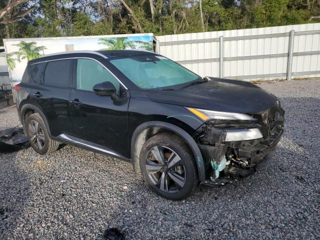 5N1AT3CA7MC697751 - 2021 NISSAN ROGUE SL BLACK photo 4