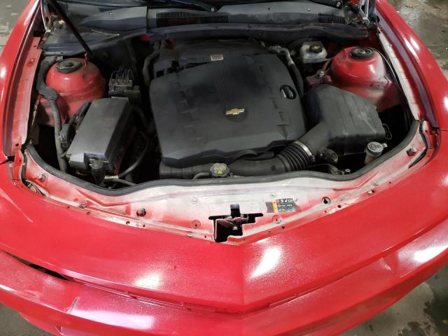 2G1FB1E35F9138685 - 2015 CHEVROLET CAMARO LS RED photo 11