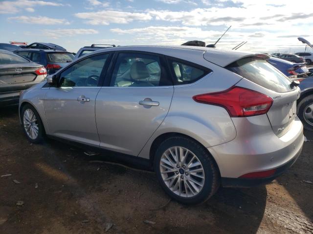 1FADP3N26HL279673 - 2017 FORD FOCUS TITANIUM SILVER photo 2