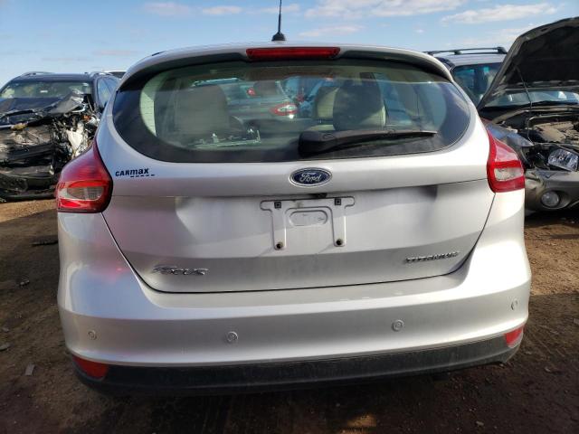 1FADP3N26HL279673 - 2017 FORD FOCUS TITANIUM SILVER photo 6