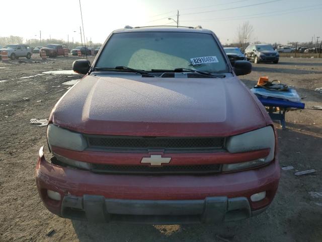 1GNDT13S322286291 - 2002 CHEVROLET TRAILBLAZE RED photo 5