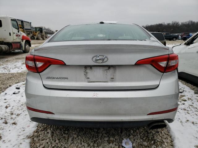 5NPE24AF5HH473885 - 2017 HYUNDAI SONATA SE SILVER photo 6