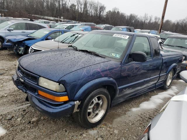 1GCCS195618174444 - 2001 CHEVROLET S10 S10 BLUE photo 1