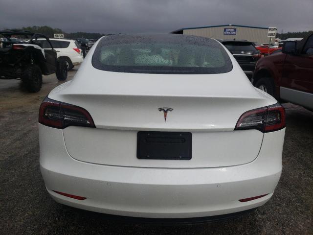 5YJ3E1EA8NF303039 - 2022 TESLA MODEL 3 WHITE photo 6