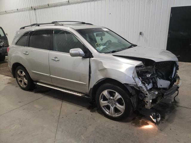 2HNYD2H29AH525946 - 2010 ACURA MDX SILVER photo 4