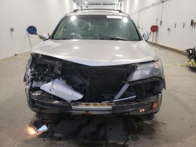 2HNYD2H29AH525946 - 2010 ACURA MDX SILVER photo 5