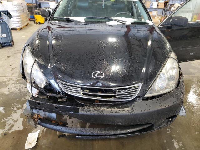 JTHBA30G465172983 - 2006 LEXUS ES 330 BLACK photo 11