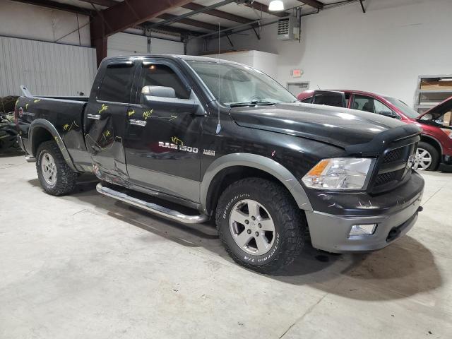 1D7RV1GT4BS594295 - 2011 DODGE RAM 1500 BLACK photo 4