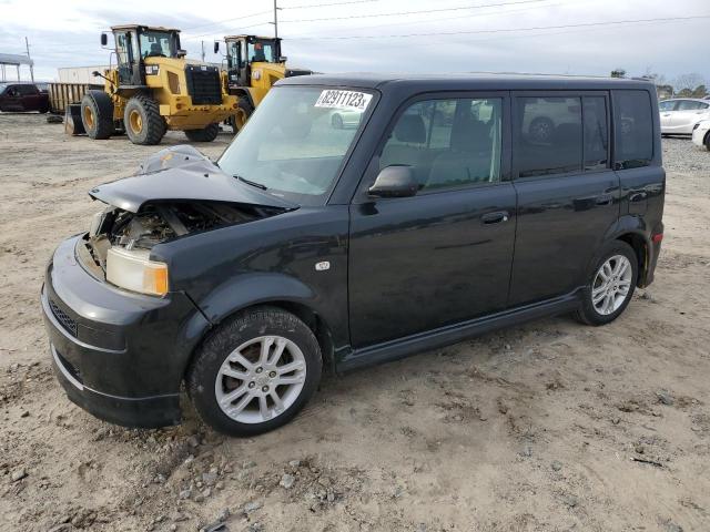 JTLKT334054008779 - 2005 TOYOTA SCION XB BLACK photo 1