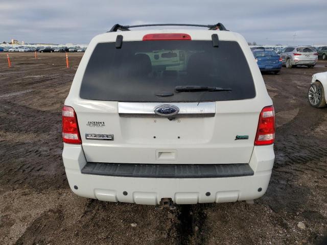 1FMCU9EG5CKA35519 - 2012 FORD ESCAPE LIMITED WHITE photo 6