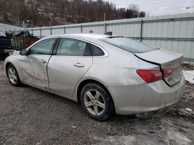 1G1ZB5ST0LF014531 - 2020 CHEVROLET MALIBU LS SILVER photo 2