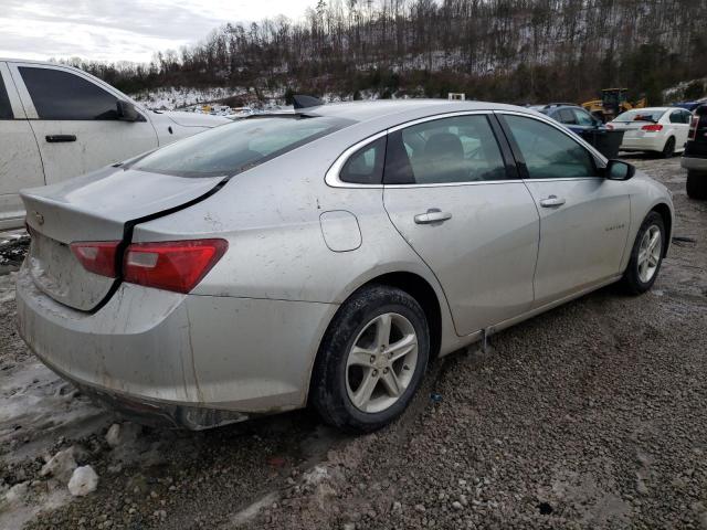 1G1ZB5ST0LF014531 - 2020 CHEVROLET MALIBU LS SILVER photo 3