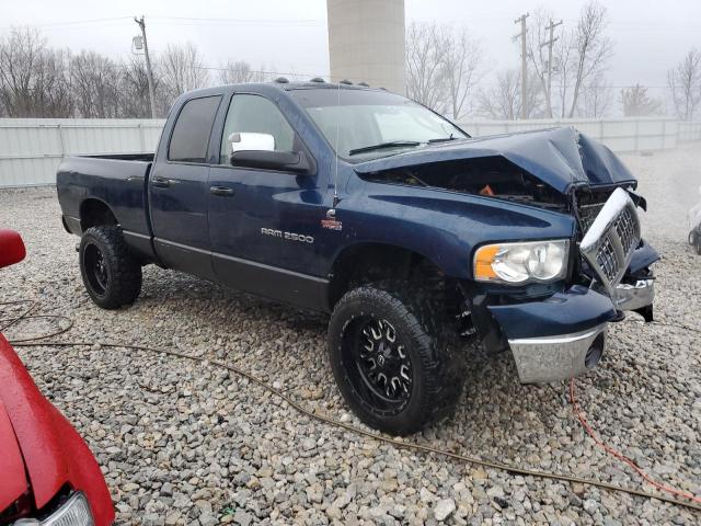 3D7KS28C65G773934 - 2005 DODGE RAM 2500 ST BLUE photo 4