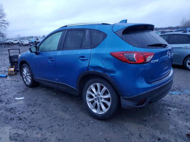 JM3KE2DY8E0364767 - 2014 MAZDA CX-5 GT BLUE photo 2