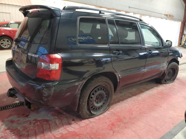 JTEEP21A440032858 - 2004 TOYOTA HIGHLANDER BLACK photo 3