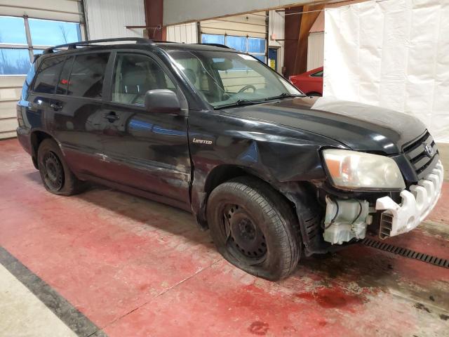 JTEEP21A440032858 - 2004 TOYOTA HIGHLANDER BLACK photo 4