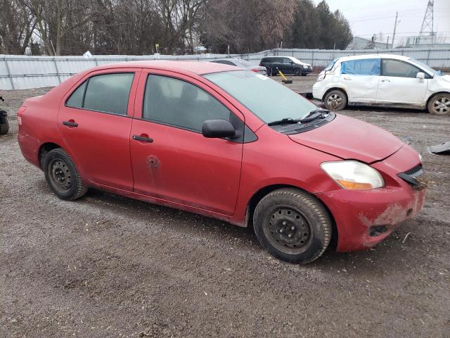 JTDBT923581190363 - 2008 TOYOTA YARIS RED photo 4