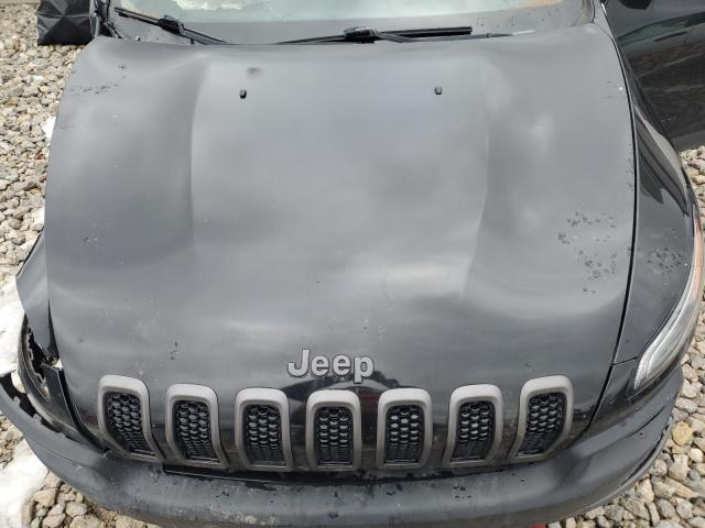 1C4PJMBS7FW610307 - 2015 JEEP CHEROKEE TRAILHAWK BLACK photo 12