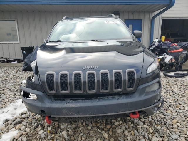 1C4PJMBS7FW610307 - 2015 JEEP CHEROKEE TRAILHAWK BLACK photo 5
