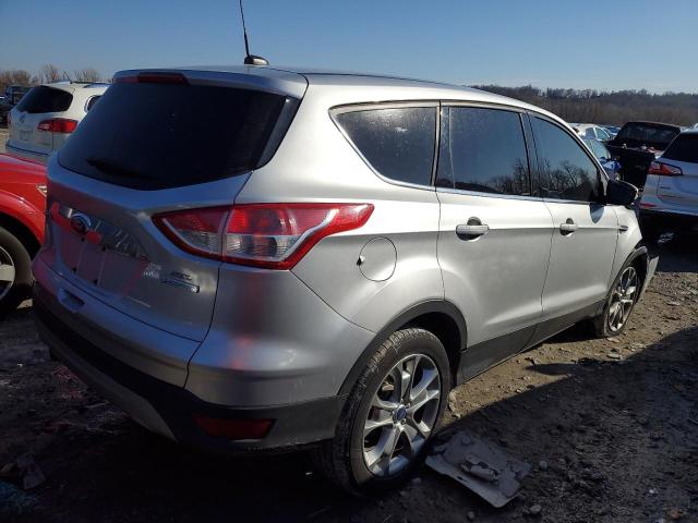 1FMCU0H98DUC72195 - 2013 FORD ESCAPE SEL SILVER photo 3