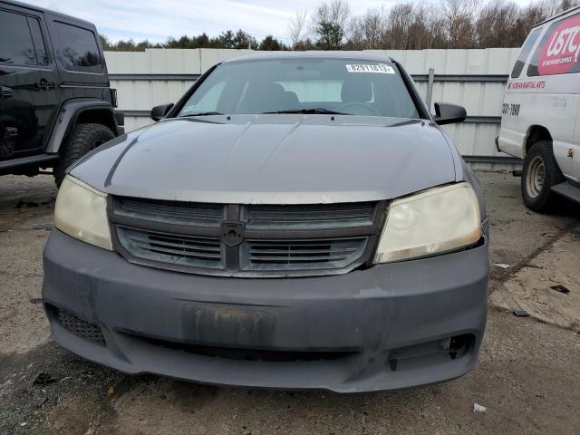 1C3CDZAB4CN109451 - 2012 DODGE AVENGER SE GRAY photo 5