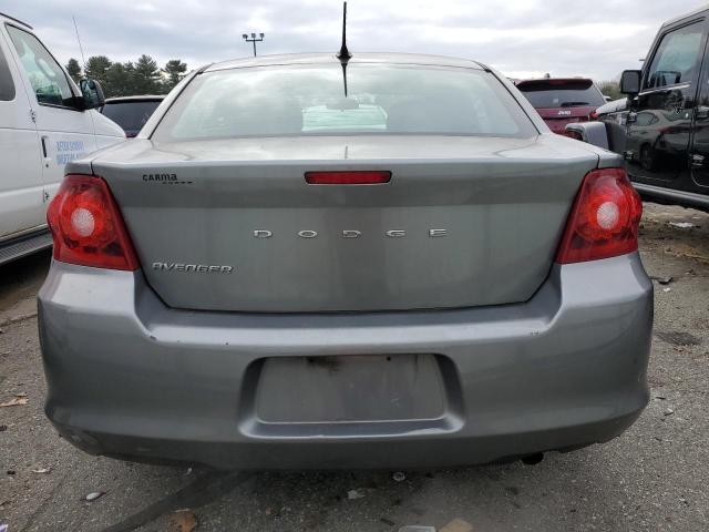 1C3CDZAB4CN109451 - 2012 DODGE AVENGER SE GRAY photo 6