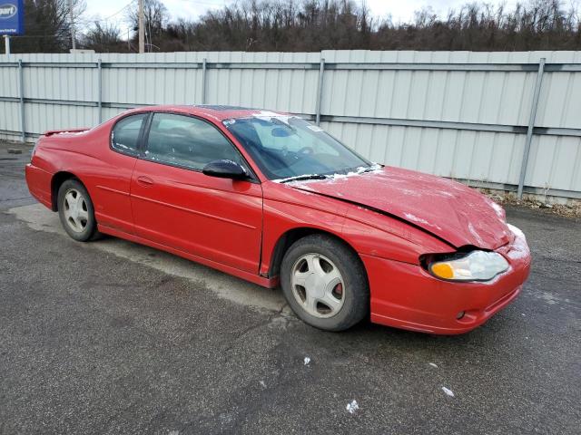 2G1WX12K449401839 - 2004 CHEVROLET MONTE CARL SS RED photo 4