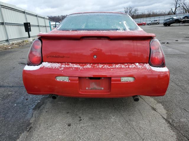 2G1WX12K449401839 - 2004 CHEVROLET MONTE CARL SS RED photo 6