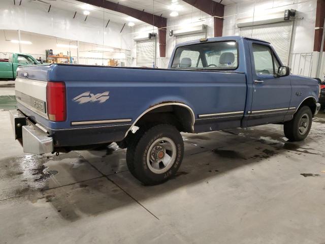 2FTEF14Y5NCA29472 - 1992 FORD F150 BLUE photo 3